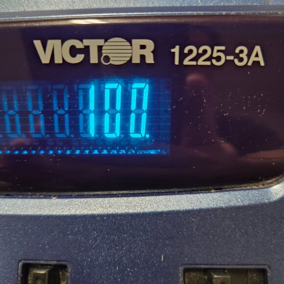 Victor 1225-3A Adding Machine with Rolls! - Picture 3 of 9